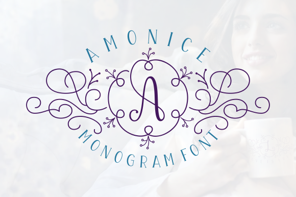 Amonice: A Playful Display Font for Branding Projects