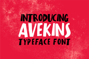 Avekins: A Playful Font for Handmade Creations