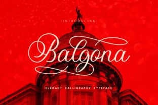 Balgona: A Display Font That Elevates Editorial Design