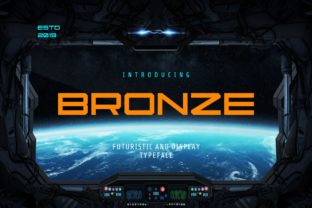 Bronze Font for Handmade and Commercial Projects