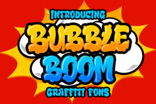 Bubble Boom: A Playful Display Font for Bold Branding