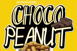Choco Peanut: A Whimsical Font for Playful Branding