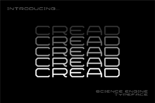 Cread: A Modern Display Font for Editorial Elegance