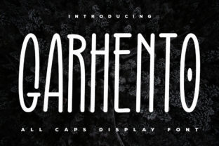 Garhento: A Bold Display Font for Modern Branding