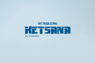 Ketsana: A Modern Typeface for Digital Branding