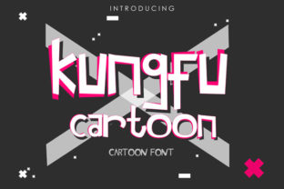 Kungfu Cartoon Font for Creative Branding Projects