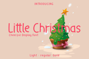 Little Christmas Font for Festive Craft Projects