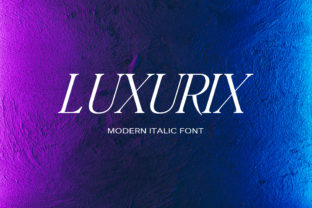 Luxurix: A Font That Elevates Your Brand
