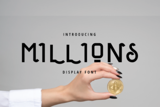 Millions: A Playful Yet Polished Font for Branding