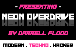 Neon Overdrive: A Font That Lights Up the Web