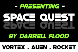 Space Quest: A Bold Display Font for Web Design