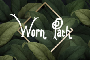 Worn Path: A Playful Display Font for Modern Campaigns